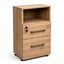 Archivero Para Oficina - ALBAR SMART - Varios Colores - Cubierta en Melamina - Archivero Smart .40 x .40 x .75 - ALBAR - NOGAL BEAT - Archivero