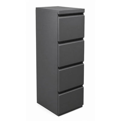Archivero para Oficina Metálico Vertical - VERSA COMPLEMENTOS - Varios Colores - Fondo 50 cm - 4 Gavetas de Archivo - CS-1156 - VERSA - NOGAL BEAT - Archivero
