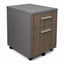 Archivero para Oficina Móvil Metálico - VERSA COMPLEMENTOS - Varios Colores - Frentes Melamina con Jaladera Niza - CS-2126 - VERSA - NOGAL BEAT - Archivero