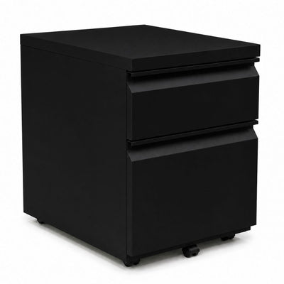 Archivero para Oficina Móvil Metálico - VERSA COMPLEMENTOS - Varios Colores - Frentes Metálicos con Jaladera Integrada - CS-2223 - VERSA - NOGAL BEAT - Archivero