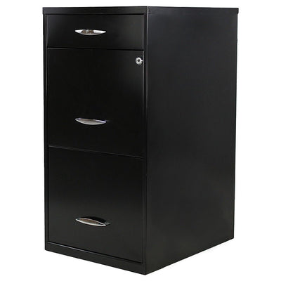 Archivero para Oficina Organizador - KINGSTRONG 2+1 17056 ARCH0300038 - Negro - Metálico - ARCH0300038 - Mundo In - NOGAL BEAT - Archivero