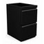 Archivero para Oficina Pedestal Metálico - VERSA COMPLEMENTOS - Varios Colores - Fondo 50 cm - 2 Gavetas de Archivo - CS-1236 - VERSA - NOGAL BEAT - Archivero