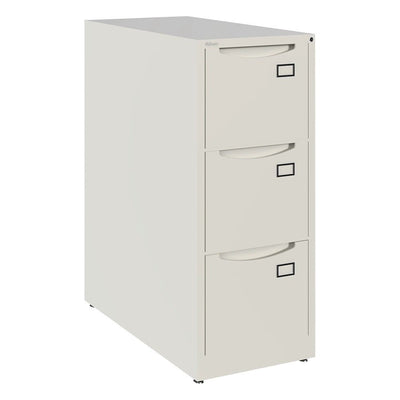 Archivero Vertical para Oficina - GEBESA CONCORD - Frente 46 cm - 3 Gavetas - GAO330 - GEBESA - NOGAL BEAT - Archivero