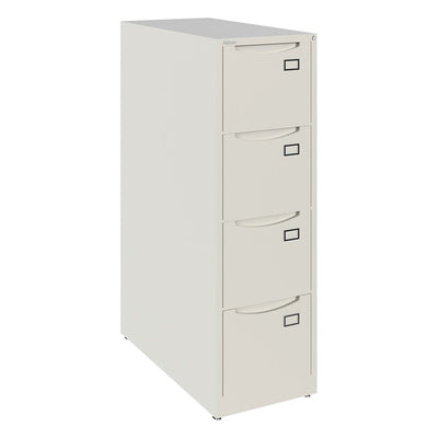 Archivero Vertical para Sala de Archivo - GEBESA CONCORD - Frente 46 cm - 4 Gavetas - GAO340 - GEBESA - NOGAL BEAT - Archivero