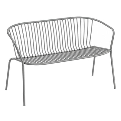 Banca de Descanso 2 Plazas - LABENZE AMITHA 155-22720 - Varios Colores - Metal y Apilable - 155-22720-ESP - Labenze - NOGAL BEAT - Banco de Terraza