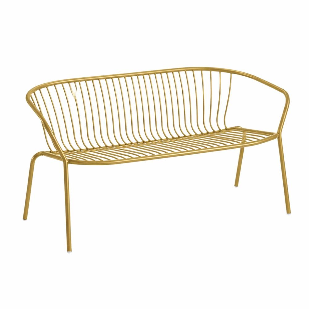 Banca de Descanso 2 Plazas - LABENZE AMITHA 155 - 22720 - Varios Colores - Metal y Apilable - 155-22720 - Labenze - NOGAL BEAT - Banca