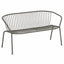 Banca de Descanso 2 Plazas - LABENZE AMITHA 155-22720 - Varios Colores - Metal y Apilable - 155-22720 - Labenze - NOGAL BEAT - Banco de Terraza