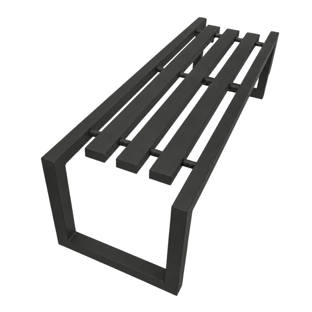 Banca para Áreas de Descanso Resistente a Rayos UV - LABENZE TRAVERSO 108-90190 - Varios Colores - Acabado Semi-mate y Formas Geométricas - 108-90190 - Labenze - NOGAL BEAT - Banco de Terraza