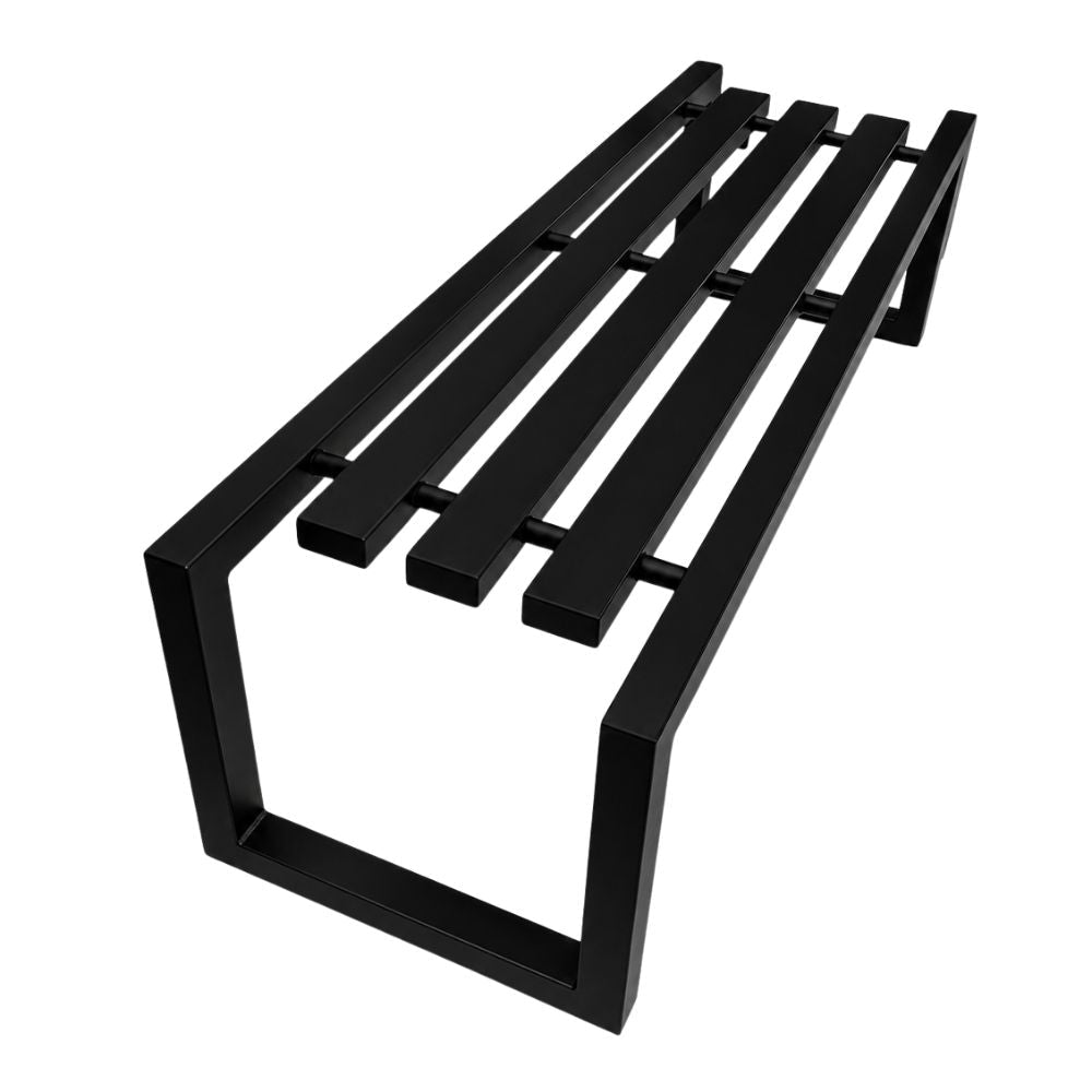 Banca para Áreas de Descanso Resistente a Rayos UV - LABENZE TRAVERSO 108-90190 - Varios Colores - Acabado Semi-mate y Formas Geométricas - 108-90190 - Labenze - NOGAL BEAT - Banco de Terraza
