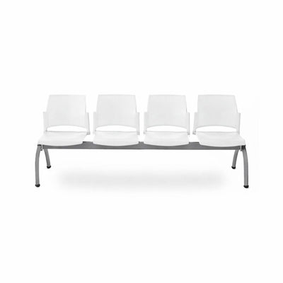 Banca para Sala de Espera 4 Plazas - LABENZE REPLAY 108 - 06104 - Varios Colores - Respaldo Multiperforado - 108-06104 - Labenze - NOGAL BEAT - Banca