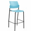 Banco Alto - LABENZE ARETA 107 - 00204 - Varios Colores - Patas fijas Tubular Acero y Descansa Pies - 107-00204 - Labenze - NOGAL BEAT - Banco Comercial