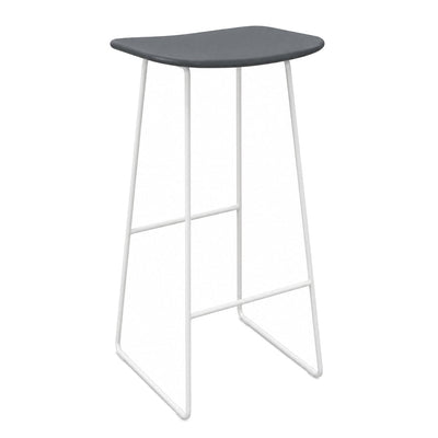 Banco Alto para Bar - INFINITI KLEJN 113-5400H-P- Varios Colores - Asiento en Polipropileno - 113-5440H-PAN-ESP - Infiniti - NOGAL BEAT - Banco Comercial
