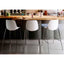 Banco Alto para Restaurante y Bar - OFFIHO QUICK OHV-47 - Varios Colores - Asiento y Respaldo en Polipropileno - Ohv-47 Alta - OFFIHO - NOGAL BEAT - Banco Comercial