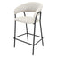 Banco Bajo para Cafetería - KINGSTRONG CACERES W29 SILL0904435 - Varios Colores - Asiento y Respaldo Tapizados - SILL0904435 - Mundo In - NOGAL BEAT - Banco Comercial