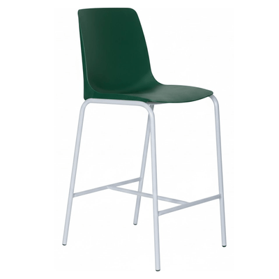 Banco Comercial Para Restaurante - ALBAR PL - 31 - Varios Colores - Asiento y Repaldo En Polipropileno - PL-31 - ALBAR - NOGAL BEAT - Bancos