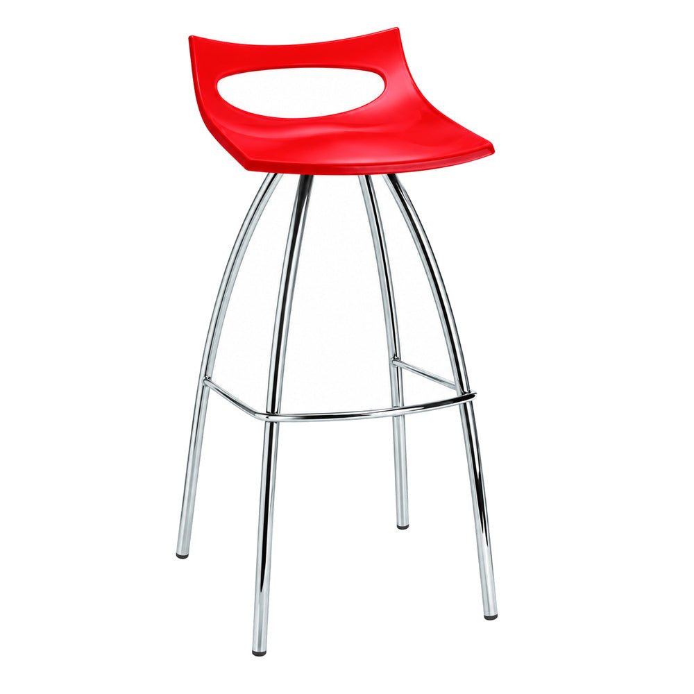 Banco de Barra Alto - LABENZE DIABLITO 157-08230 - Blanco - Respaldo Bajo y Descansa pies - 157-08220-ESP - Labenze - NOGAL BEAT - Banco Comercial