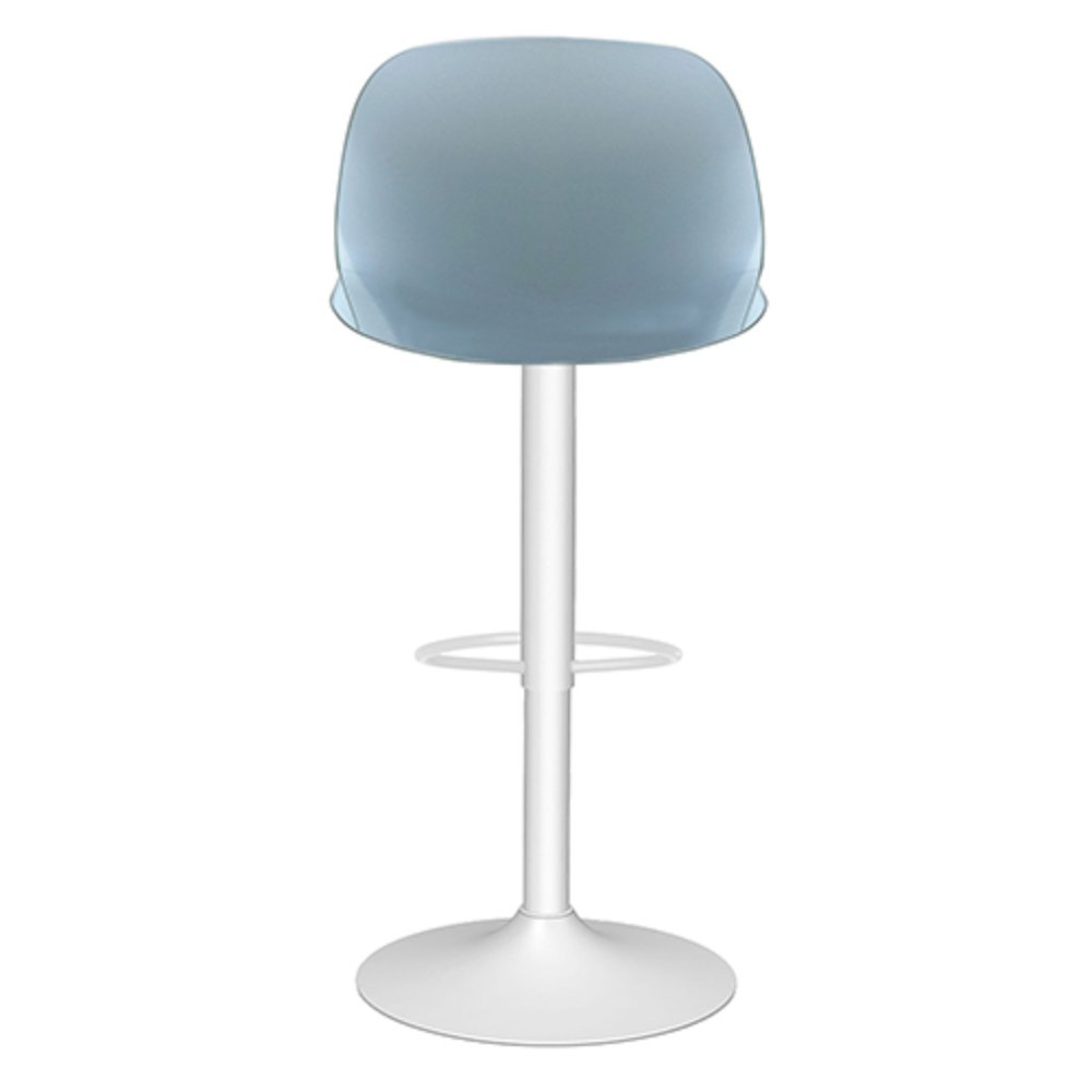 BANCO OFFIHO KOLN OHV-7216P | Banco Moderno Estilo Minimalista | Altura Ajustable | Base Plato | Asiento Soft Revolving Leather | Interior - OHV-7216P - OFFIHO - NOGAL BEAT -