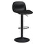 BANCO OFFIHO KOLN OHV-7216P | Banco Moderno Estilo Minimalista | Altura Ajustable | Base Plato | Asiento Soft Revolving Leather | Interior - OHV-7216P - OFFIHO - NOGAL BEAT -