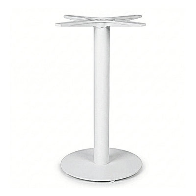 Base Comercial para Mesas 70 cm - RESOL TAPIES 40 DIA - Varios Colores - Redonda Anti Giro y Estructura de Hierro Fundido - 59636 - Resol - NOGAL BEAT - Estructura para Mesa