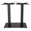 Base RESOL TAPIES DOBLE para mesa con pie central doble en hierro fundido