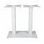 Base Comercial para Mesas 71 cm - RESOL TAPIES DOBLE - Varios Colores - Anti Giro y Estructura de Hierro Fundido - 59634 - Resol - NOGAL BEAT - Estructura para Mesa