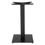 Base Comercial para Mesas 71 cm - RESOL TAPIES - Varios Colores - Cuadrada Anti Giro y Estructura de Hierro - 59524 - Resol - NOGAL BEAT - Estructura para Mesa