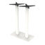BASE RESOL TAPIES DOBLE ALTA | Pie de Mesa para Restaurante | 110 cm | Hierro Fundido | Interior - 59672 - Resol - NOGAL BEAT - Base