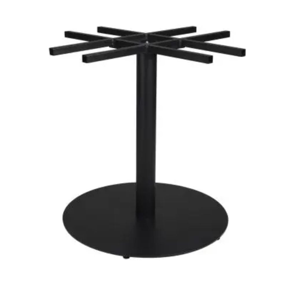 BASE RESOL TAPIES XL | Pie de Mesa para Restaurante | 74.5 cm | Hierro Fundido | Interior - 59676 - Resol - NOGAL BEAT - Base