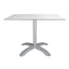 BASE Y CUBIERTA RESOL MAX 80 X 80 WE | Pie de Mesa con Cubierta WE para Restaurante | 71 cm | Tubo de Aluminio | Interior + Exterior - 66856 - Resol - NOGAL BEAT - Mesas