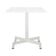 BASE Y CUBIERTA RESOL SPUTNIK 68 X 68 DUR | Pie de Mesa con Cubierta DUR para Restaurante | 71.5 cm | Aluminio Anodizado | Protección Rayos UV | Interior + Exterior - 03351 - Resol - NOGAL BEAT - mesa