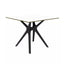 BASE Y CUBIERTA RESOL VELA S 90 X 90 HPL | Pie de Mesa con Cubierta HPL para Restaurante | 72.5 cm | Fibra de Vidrio con PP | Protección UV | Interior + Exterior - 03082 - Resol - NOGAL BEAT - Mesas