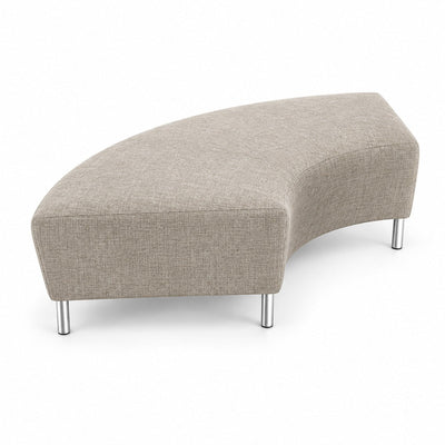 Chaise Longue Modular Mossa - VERSA OFFSET - Frente 150 cm - VO-646S - VERSA - NOGAL BEAT - Sillón Ocasional