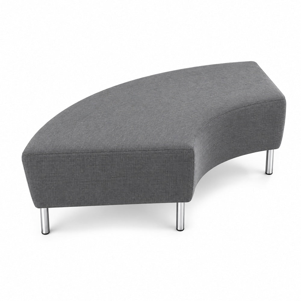 Chaise Longue Modular Mossa - VERSA OFFSET - Frente 150 cm - VO-646F - VERSA - NOGAL BEAT - Sillón Ocasional