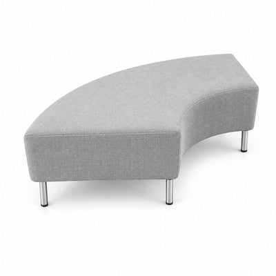 Chaise Longue Modular Mossa - VERSA OFFSET - Frente 150 cm - VO-646 - VERSA - NOGAL BEAT - Sillón Ocasional