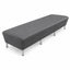 Chaise Longue Modular Mossa - VERSA OFFSET - Frente 180 cm - VO-628F - VERSA - NOGAL BEAT - Sillón Ocasional
