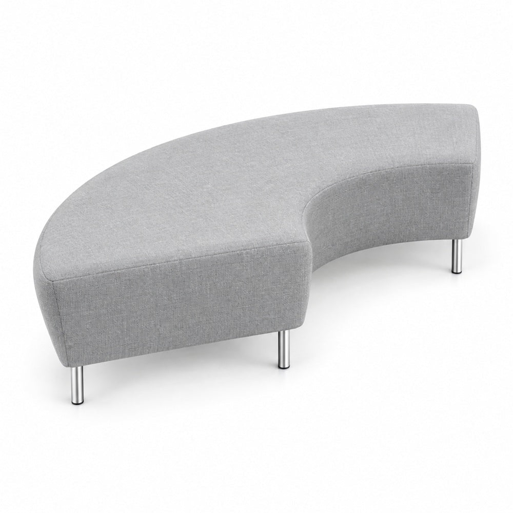 Chaise Longue Modular Mossa - VERSA OFFSET - Frente 192 cm - VO-648 - VERSA - NOGAL BEAT - Sillón Ocasional