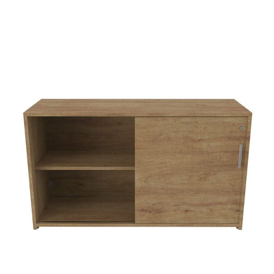 CREDENZA OFIK NOVA 730 | Credenza 650 | Resistente Impactos | Madera Estándar | Laminado | Acabado Laqueado | Interior - 730 - OFIK - NOGAL BEAT - Credenza