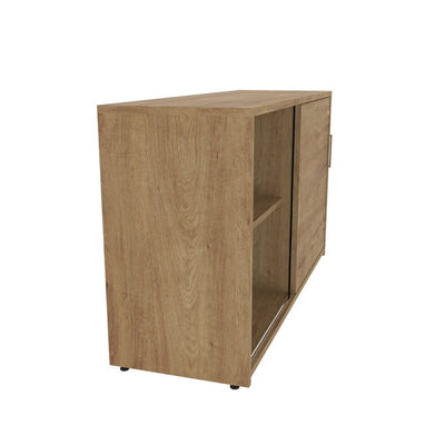 CREDENZA OFIK NOVA 730 | Credenza 650 | Resistente Impactos | Madera Estándar | Laminado | Acabado Laqueado | Interior - 730 - OFIK - NOGAL BEAT - Credenza