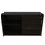 Credenza para Biblioteca - OFIK NOVA 730 - Cubierta en Melamina y Estructura en Acero - 730 - Ofik - NOGAL BEAT - Credenza