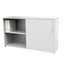 Credenza para Biblioteca - OFIK NOVA 730 - Cubierta en Melamina y Estructura en Acero - 730 - Ofik - NOGAL BEAT - Credenza