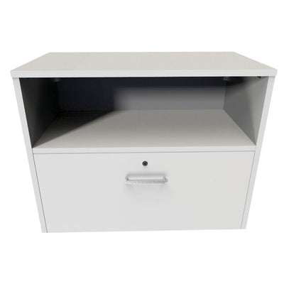 Credenza para Escuela - OFIK URBAN 887 - Varios Colores - 1 entrepaño y 1 Cajón - 887 - Ofik - NOGAL BEAT - Credenza