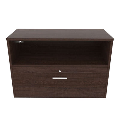 Credenza para Escuela - OFIK URBAN 887 - Varios Colores - 1 entrepaño y 1 Cajón - 887 - Ofik - NOGAL BEAT - Credenza