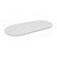 Cubierta Ovalada para Mesa de Juntas - GEBESA MESAS CONFIGURABLES - Frente 480 cm - Fondo 120 cm - Cubierta y Base de Aglomerado - GBJ941480AP - GEBESA - NOGAL BEAT - Cubierta para Mesa