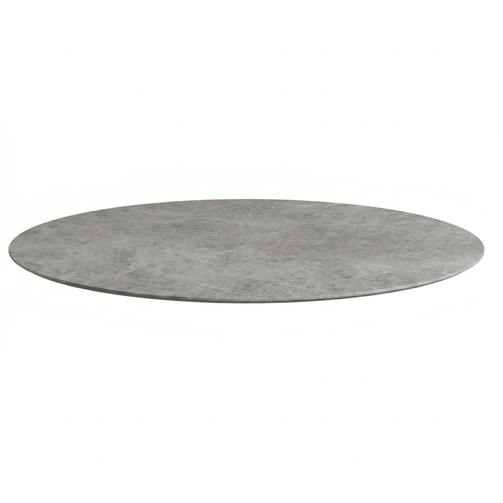 Cubierta para Mesa Circular - RESOL BAOBAB M 70 80 90 100 200x100 DIA HPL - Varios Colores - Protección UV - 63571 - Resol - NOGAL BEAT - Cubierta para Mesa