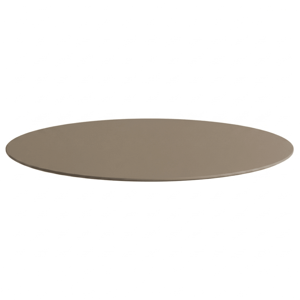 Cubierta para Mesas Circular - RESOL BAOBAB L 60 70 180x70 DIA HPL - Varios Colores - Protección UV - 63511 - Resol - NOGAL BEAT - Cubierta para Mesa