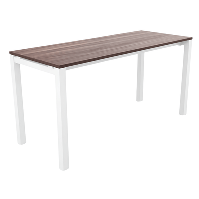 Escritorio de Oficina Ejecutivo - NOGAL BEAT HAMILTON 150 X 60 - Escritorio - Varios Colores - Acero Calibre 16 - Escritorio  Hamilton 150x60 Estructura c/ cubierta 19mm - MOBILIARIO EN MOVIMIENTO - NOGAL BEAT - Escritorio