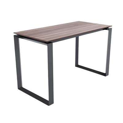 Escritorio de Oficina Ejecutivo - NOGAL BEAT TRI 120 X 60 - Escritorio - Varios Colores - Acero Calibre 16 - Escritorio TRI 120x60 Estructura c/ cubierta 19mm - MOBILIARIO EN MOVIMIENTO - NOGAL BEAT - Escritorio