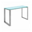 Escritorio de Oficina Operativo con Pata Triangular - VERSA AXIO - Blanco/Gris - 200 × 60 cm - Acero Cubierta 16mm - AO-095L - VERSA - NOGAL BEAT - Escritorio de Oficina