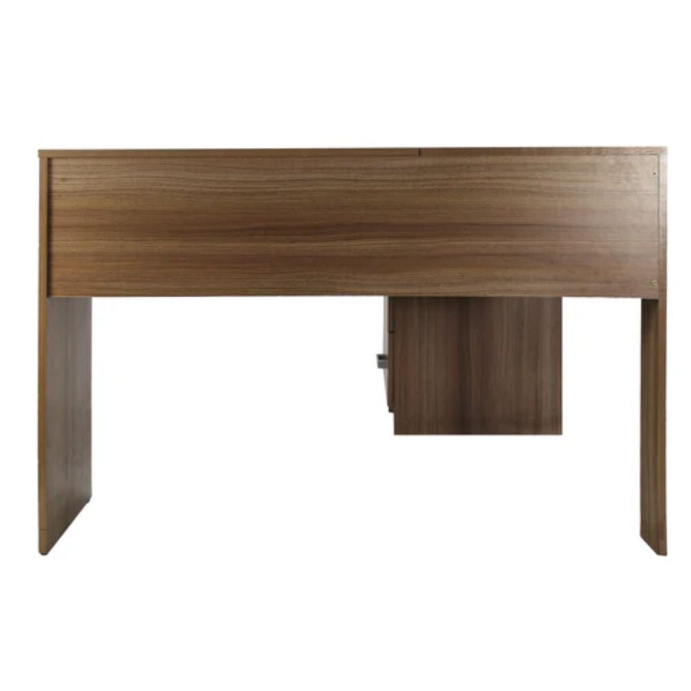 ESCRITORIO KINGSTRONG JM - 1184 FENIX 3C CONJ0360169 | Escritorio Uso de Oficina Tipo Secretarial | Amplio Espacio de Trabajo en "L" | Varios Colores | Madera | Interior - CONJ0360169 - Mundo In - NOGAL BEAT - 