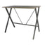 ESCRITORIO KINGSTRONG JM - 1321 MODU0360135 | Escritorio Uso Laboral Oficina Trabajo en Casa | Estructura Metalica | Madera | Interior - MODU0360135 - Mundo In - NOGAL BEAT - Escritorio